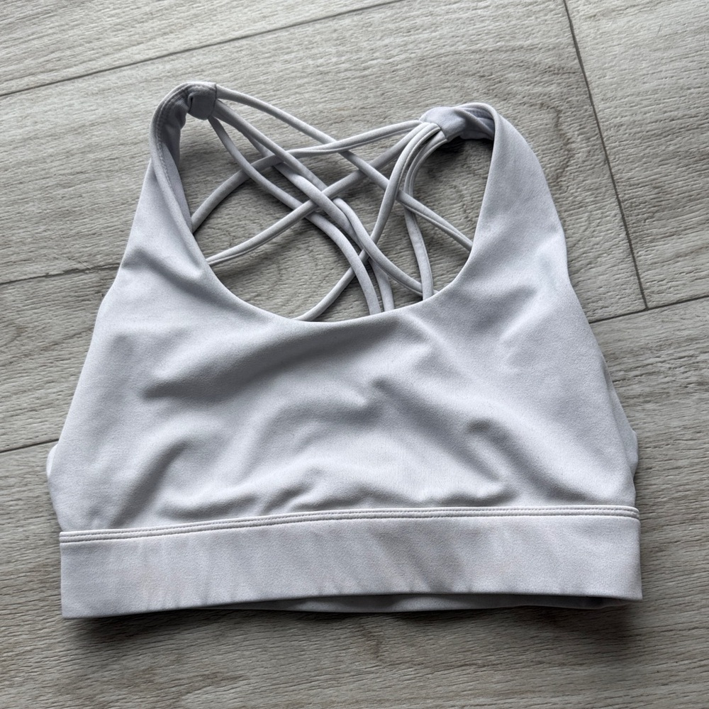 Curves N Combatboots Strappy Back Sports Bra